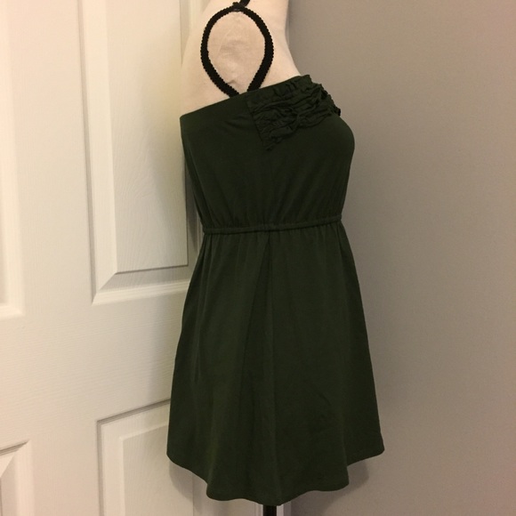 ARDEN B. Women’s Hunter Green Strapless Tube Top - Picture 4 of 5